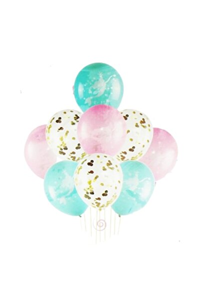 OEM Set aranjament baloane sirenă, 9 buc