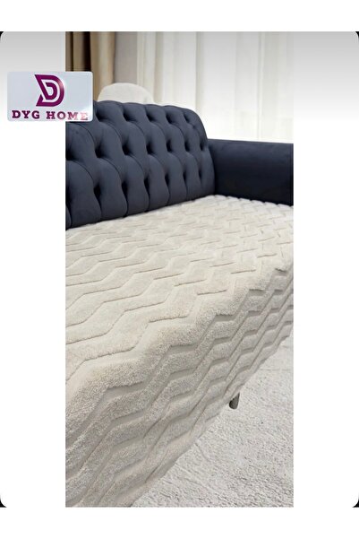 dyg home Koltuk Örtüsü 180cm x 110cm Çekyat Örtüsü Koltuk Kılıfı Wellsoft Kumaş