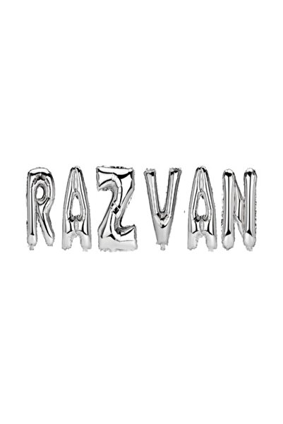OEM Balloon Set 'Razvan', Silver, 40 cm
