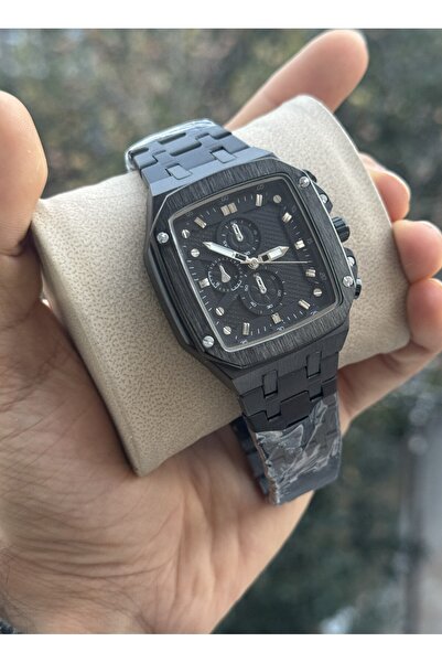 Tulpar Special Square Design Steel Men's Wristwatch High Quality Mechanism Opportunity Product