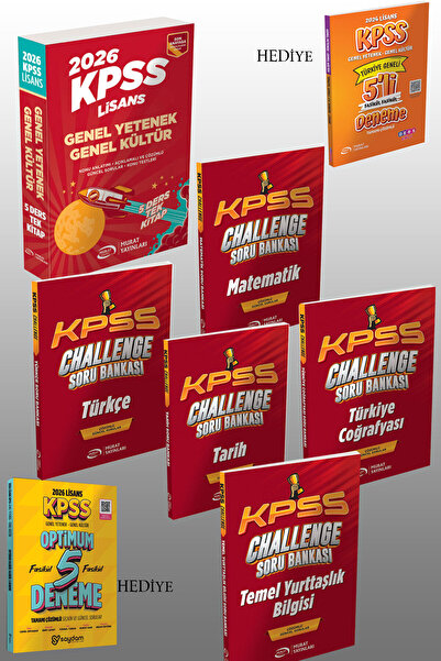 Murat Yayınları 2026 Lisans Kpss Genel Yetenek - Genel Kültür Konu + branş soru bankaları set