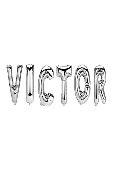 OEM Balloon Set 'Victor', Silver, 40 cm