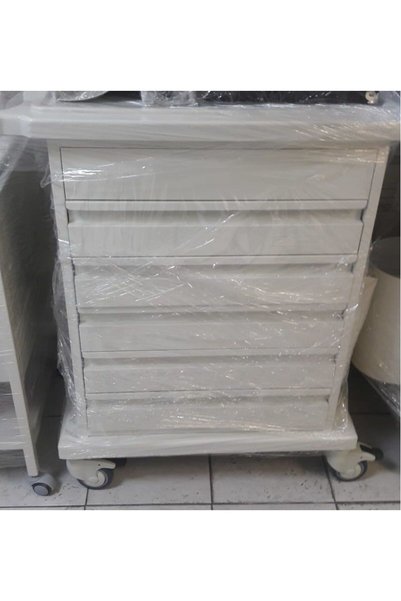 MEDİKALCİM E-260 Acil Pansuman Arabası Beş Çekmeceli