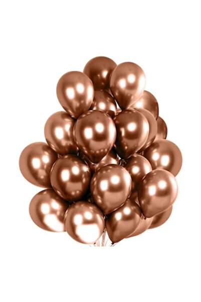 OEM Set of 20 metallic balloons, rose gold, 30 cm