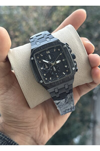 Tulpar Special Square Design Steel Men's Wristwatch High Quality Mechanism Opportunity Product