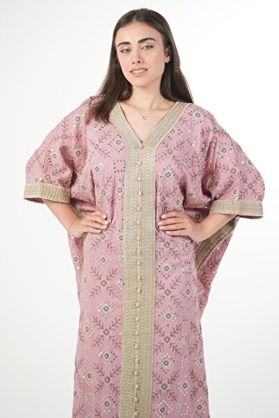 al bent al sharqieh Wide embroidered women's jalabiya