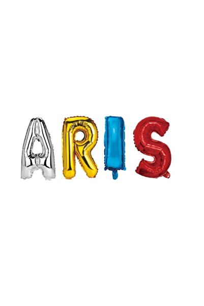 OEM Aris name balloon set, Multicolor, 40 cm
