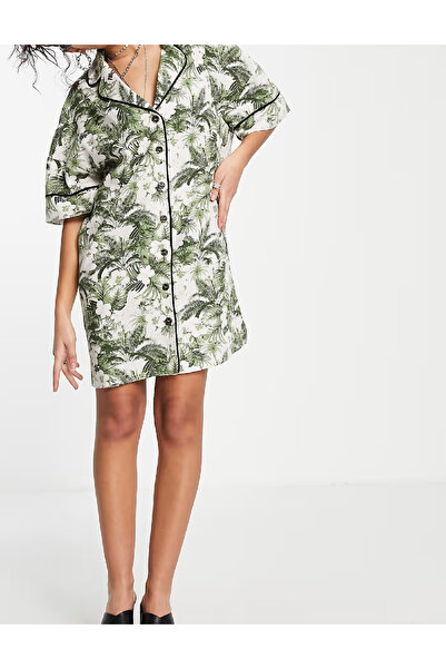 Evendi Short dress, Green