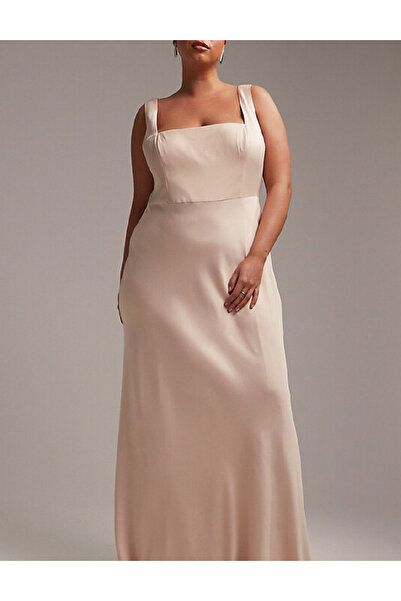 Evendi Long dress, Pale pink