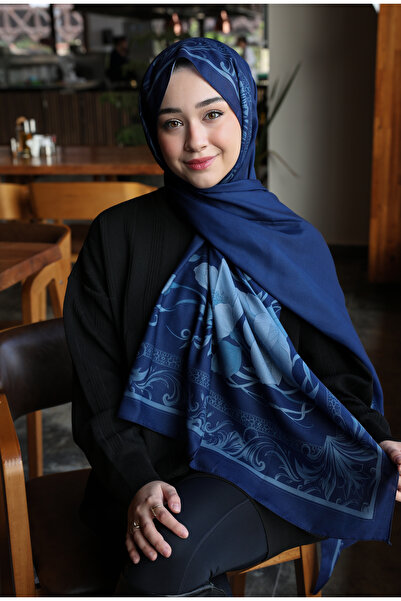 Ms Chose Çiçek Desenli Soft Pamuk Şal