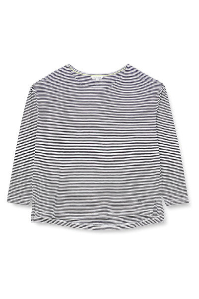 TRIANGLE Blouse, White/Black