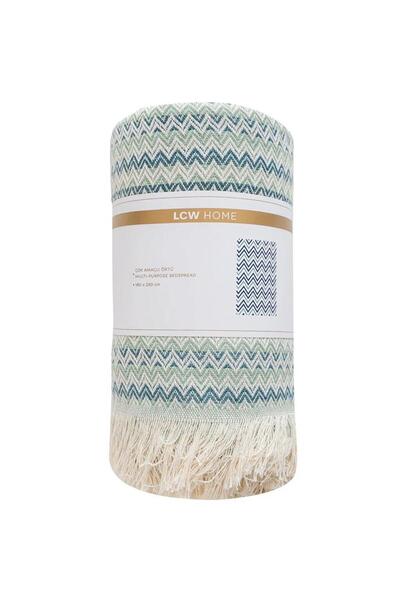 LC Waikiki Striped Double Bedspread 180X230 cm (W5)