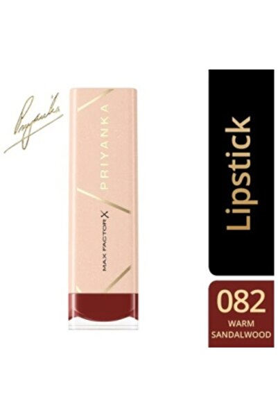 Max Factor Priyanka Lipstick, 082 Warm Sandalwood, 3.5 g 3616303418854