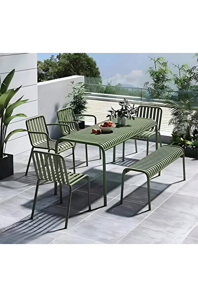 PalmirAtic Emvalia Bahçe Masa Takımı