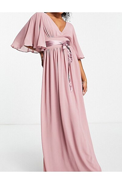 Evendi Long dress, Pink