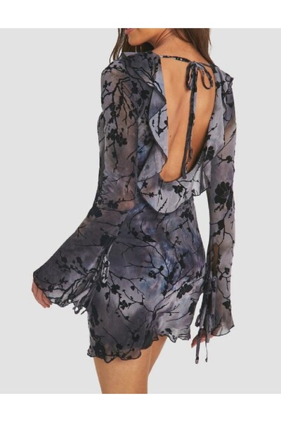 BOOHOO Short dress, Gray