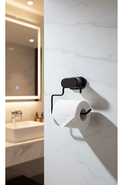 Patulya Aksesuar حامل ورق التواليت اللاصق الجديد ذو الرأس البيضاوي