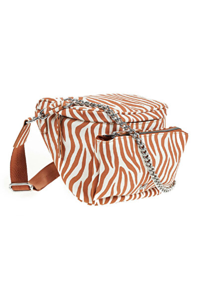 VERDE Bag, Brown/White
