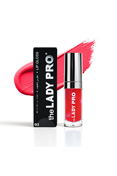 the LADY PRO A lip gloss with a lightweight, glossy formula that gives lips a...