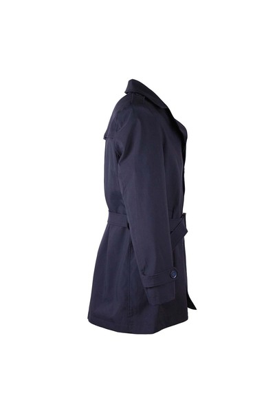 trender Синій чоловічий тренч 01