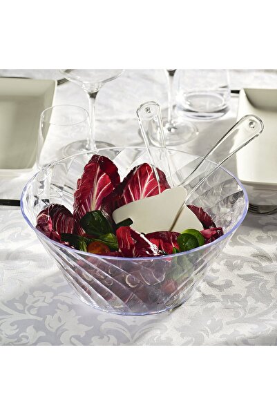 Omada Cutlery and sets -- Set of 2 serving cutlery DIAMOND 21.5 cm - transparent