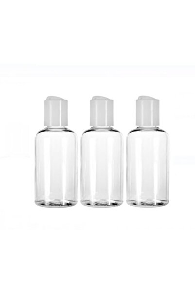 OEM Комплект прозрачни бутилки за пътуване 80 мл - 3 бр.