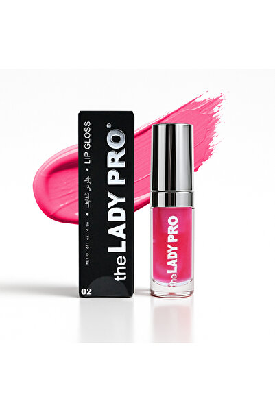 the LADY PRO A lip gloss with a lightweight, glossy formula that gives lips a...