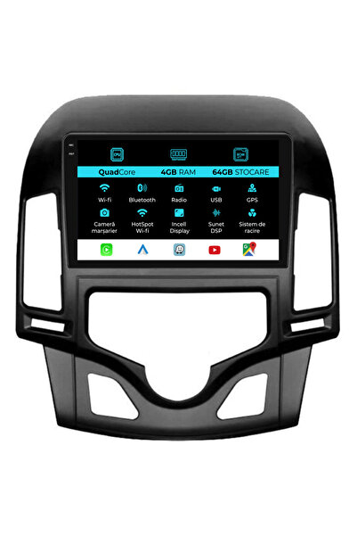 NavStore Navigație Hyundai I30 (2007-2012), QuadCore, 9 inci, 4 GB RAM, 64 GB...