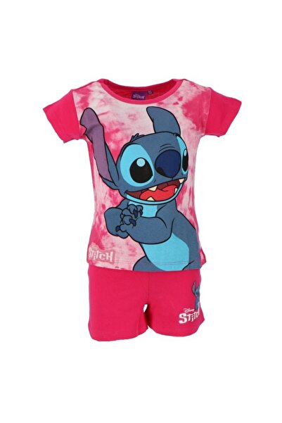 Stitch Με κοντό μανίκι καλοκαιρινές πιτζάμες για κορίτσια,