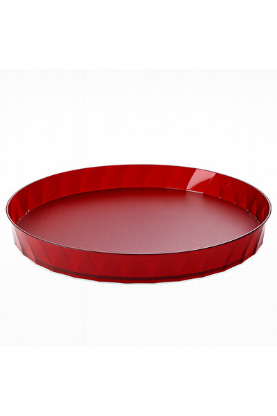 Omada Platouri de bucatarie -- Tava Platou DIAMOND ø 36 X h 3,5 cm rosu