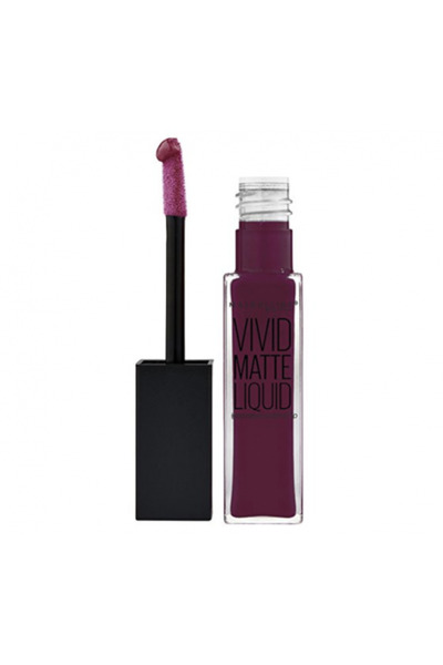 Maybelline New York 45 Possessed Plum - Vivid Matte Liquid Lipstick Gemey Maybelline 3600531322267