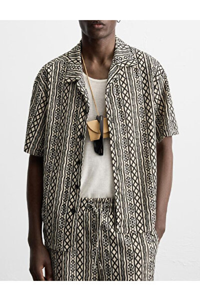 Evendi Shirt, Cream/Black