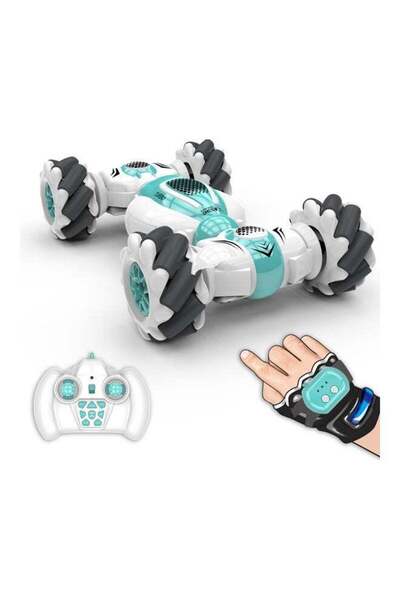 Generic ساعة تحكم عن بعد مع مستشعر إيماءات وسيارة لعبة كهربائية قابلة للتشوه 21.30 × 9.00 × 16.00 سم