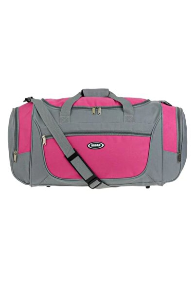 OEM Travel bag, gray/pink, 55L, 60x29x32cm