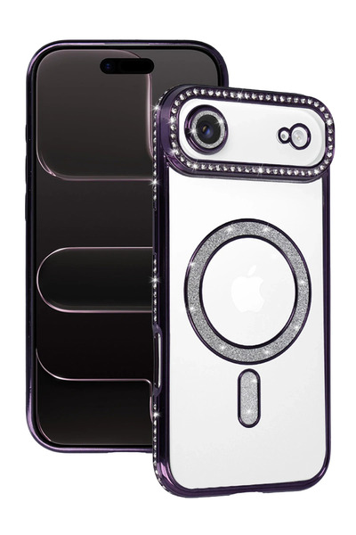 NewFace حافظة NRZSNT لهاتف آيفون 17 إير جوكي سيملي ماجنيتيسيف - (223829) بنفس...