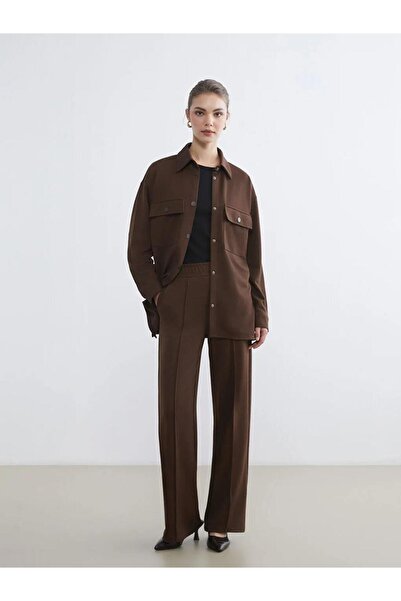 LC Waikiki Υπερμεγέθη γυναικείο πουκάμισο τουνίκ (W5)