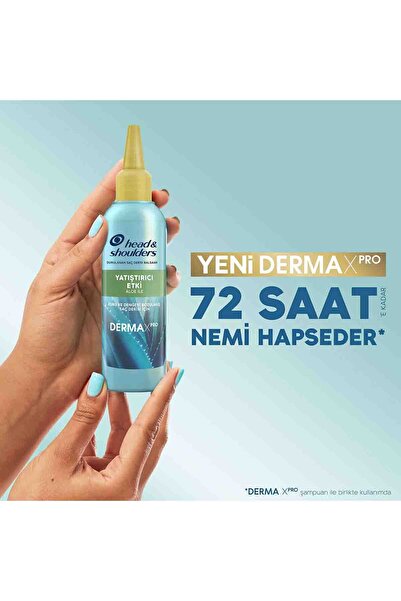 Head&Shoulders Dermaxpro Yatıstırıcı 145ml Sac Derısı Balsamı x 3 Adet
