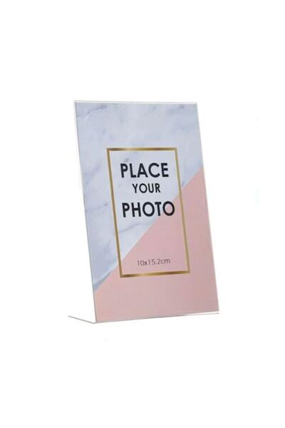 OEM Ramă foto decorativă transparentă 10x15.2cm