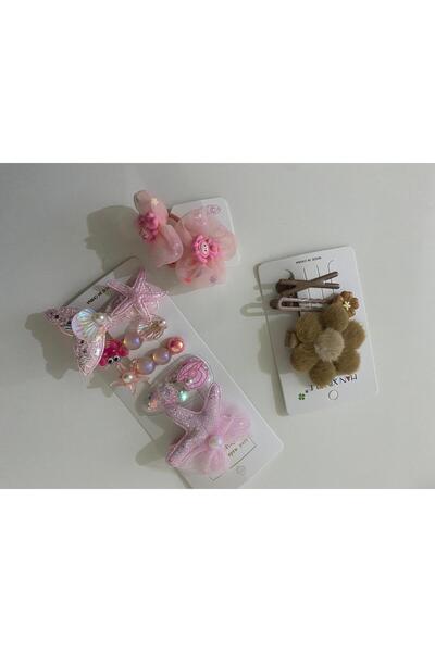 RSTM Boutique Multi-Color Hairpin Set School Ornament Hair Beautiful Perfect Trend