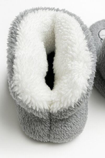 Vivolas Boys & Girls Rabbit Patterned Soft Plush Home Boots - Slippers – Non-Slip Sole