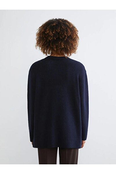 LC Waikiki Crew Neck Oversize Women's Knitwear Sweater (W5)