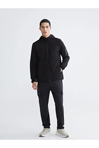 LC Waikiki Hooded Men's Zippered Sweatshirt (W5)