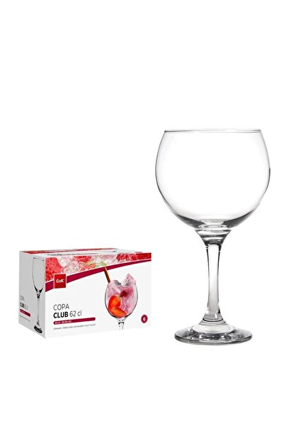 COK Club Wine Glass Set 62cl, 6 Pieces, Elegant Design For Serving