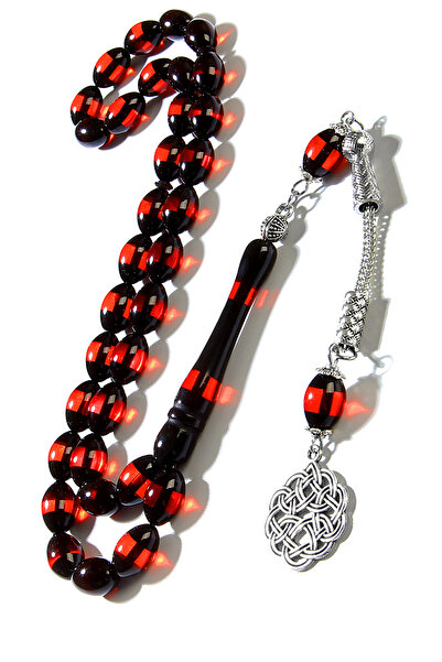 Öyküm accesory سبحة من حجر السورمي، سبحة هدية، هدية للرجال، سبحة بالجملة