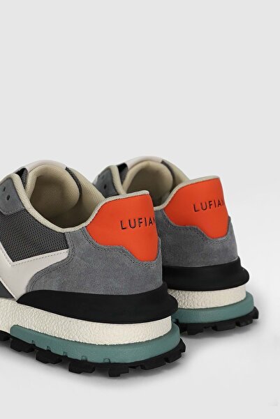 Kocamanlar Ayakkabı Lufian 111230272 auke sneaker men's leather shoes gray