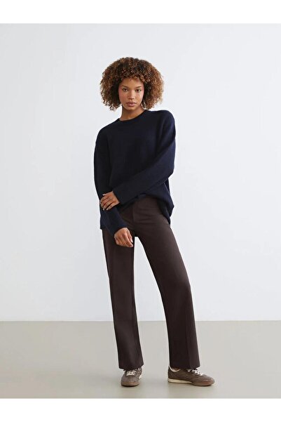 LC Waikiki Crew Neck Oversize Women's Knitwear Sweater (W5)