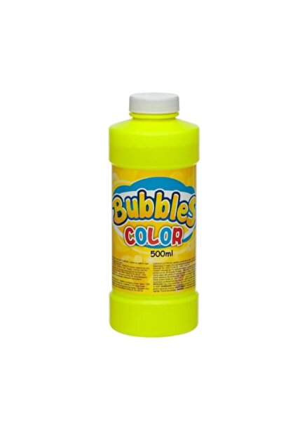 Jumbo Rezervă soluție cu bule, Colorată, Universală, 500 ml, Galben, Ø 7 cm, H 18 cm
