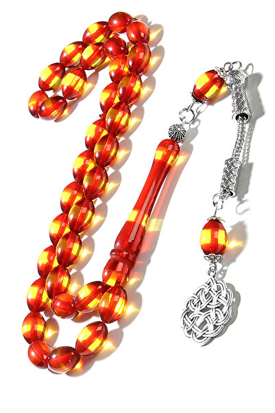 Öyküm accesory Vermiculite Amber Prayer Beads, Gift Prayer Beads, Men's Gift,...