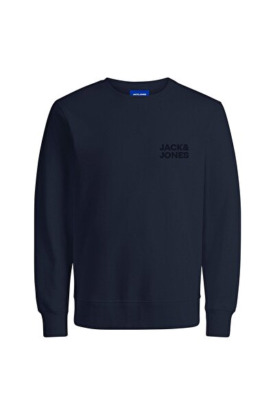 Jack & Jones Ανδρικό φούτερ Jorlogo Navy Blue 12290659