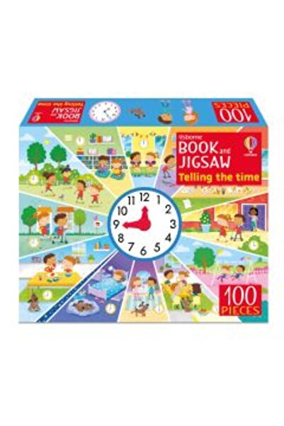Usborne Book and Jigsaw Telling the Time
